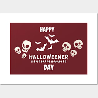 Happy Halloween Day Posters and Art